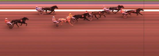 Målfoto for løp 10 på bane KL den 24.09.2016