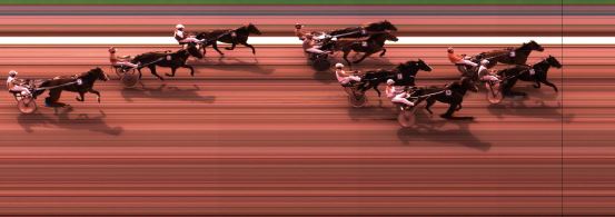 Målfoto for løp 2 på bane KL den 24.09.2016