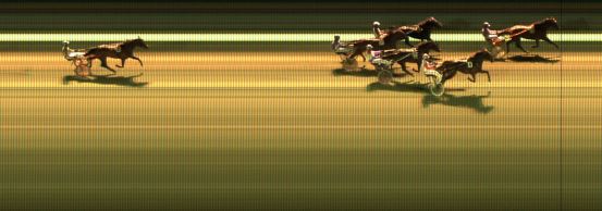 Målfoto for løp 5 på bane KL den 06.10.2016