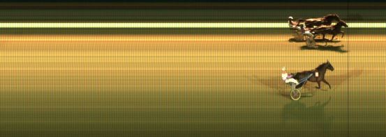 Målfoto for løp 8 på bane KL den 06.10.2016