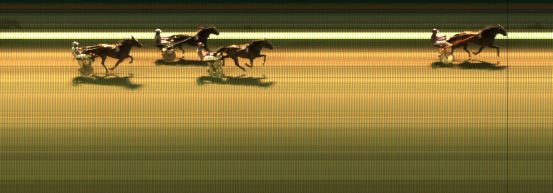 Målfoto for løp 2 på bane KL den 13.10.2016