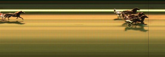 Målfoto for løp 7 på bane KL den 13.10.2016