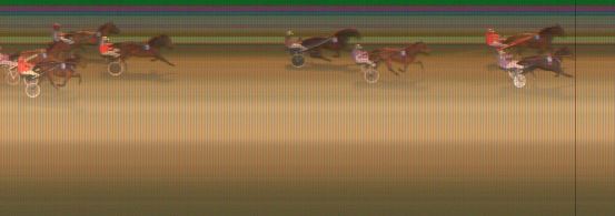 Målfoto for løp 2 på bane KL den 05.12.2016