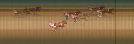 Målfoto for løp 6 på bane KL den 05.12.2016