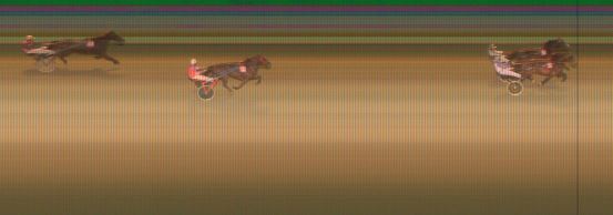 Målfoto for løp 8 på bane KL den 05.12.2016