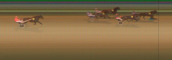 Målfoto for løp 1 på bane KL den 15.12.2016