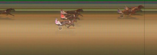 Målfoto for løp 6 på bane KL den 15.12.2016