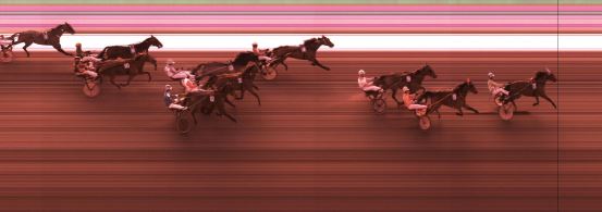 Målfoto for løp 2 på bane KL den 07.01.2017