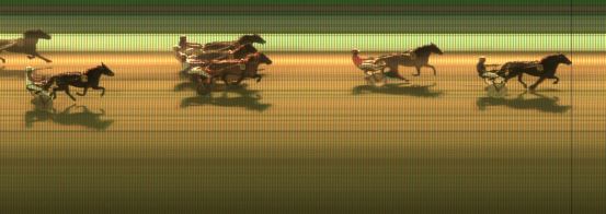 Målfoto for løp 7 på bane KL den 07.01.2017