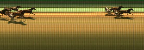 Målfoto for løp 8 på bane KL den 07.01.2017