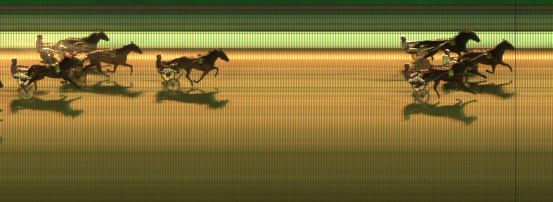 Målfoto for løp 9 på bane KL den 07.01.2017