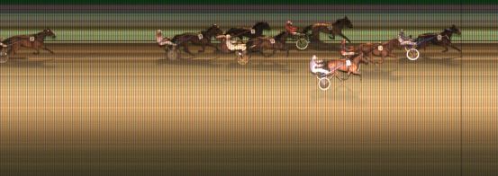 Målfoto for løp 5 på bane KL den 30.01.2017