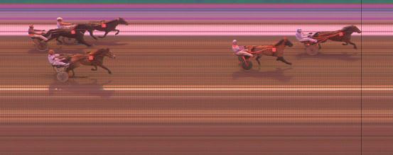 Målfoto for løp 3 på bane KL den 04.02.2017