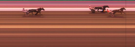 Målfoto for løp 5 på bane KL den 04.02.2017