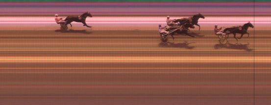 Målfoto for løp 7 på bane KL den 04.02.2017