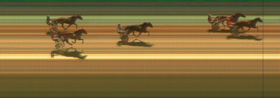 Målfoto for løp 9 på bane KL den 04.02.2017