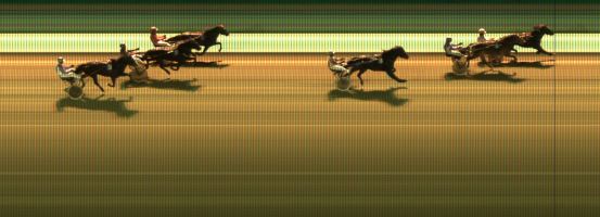 Målfoto for løp 2 på bane KL den 09.02.2017