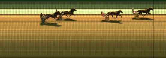 Målfoto for løp 4 på bane KL den 09.02.2017