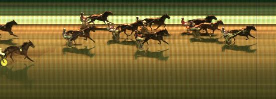 Målfoto for løp 6 på bane KL den 09.02.2017