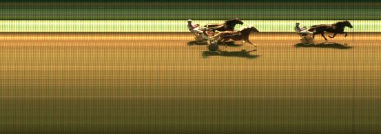 Målfoto for løp 8 på bane KL den 09.02.2017