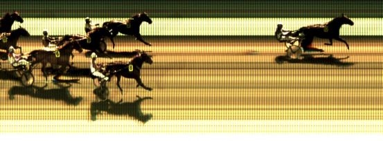 Målfoto for løp 1 på bane KL den 09.03.2017