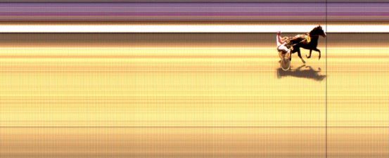 Målfoto for løp 1 på bane KL den 16.03.2017