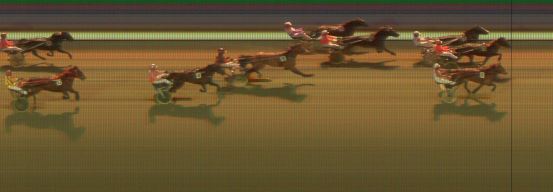 Målfoto for løp 5 på bane KL den 03.04.2017