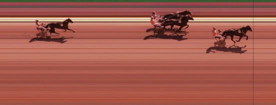 Målfoto for løp 4 på bane KL den 14.04.2017