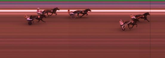 Målfoto for løp 7 på bane KL den 14.04.2017