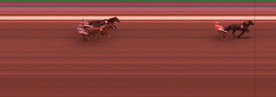 Målfoto for løp 8 på bane KL den 15.04.2017