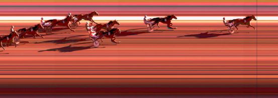 Målfoto for løp 2 på bane KL den 04.05.2017