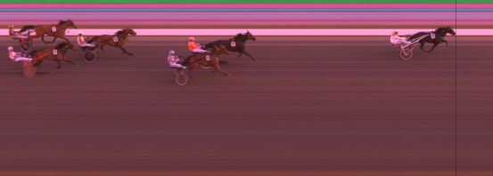 Målfoto for løp 5 på bane KL den 04.05.2017