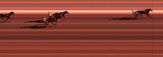 Målfoto for løp 5 på bane KL den 25.05.2017