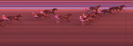 Målfoto for løp 5 på bane KL den 10.08.2017