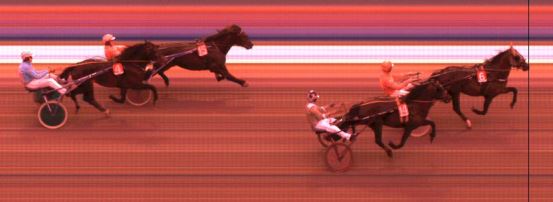 Målfoto for løp 3 på bane KL den 17.08.2017