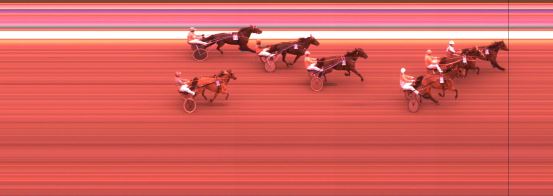 Målfoto for løp 2 på bane KL den 24.08.2017