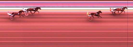 Målfoto for løp 2 på bane KL den 02.09.2017