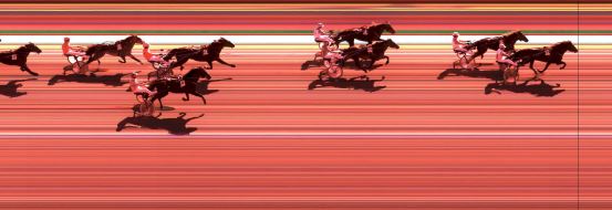 Målfoto for løp 6 på bane KL den 02.09.2017