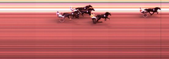 Målfoto for løp 2 på bane KL den 16.09.2017