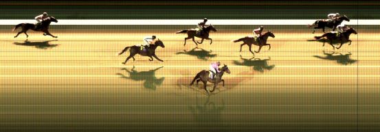 Målfoto for løp 8 på bane KL den 16.09.2017