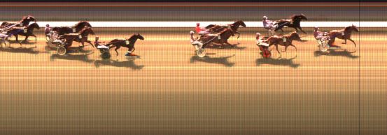 Målfoto for løp 4 på bane KL den 24.09.2017