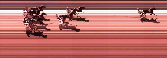 Målfoto for løp 3 på bane KL den 12.10.2017