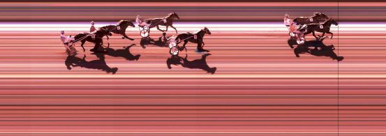 Målfoto for løp 5 på bane KL den 12.10.2017