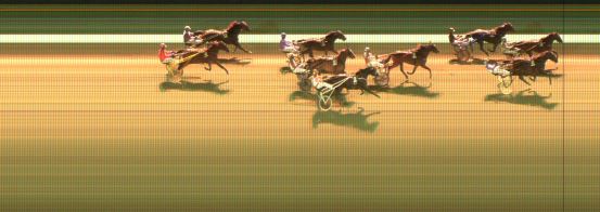 Målfoto for løp 6 på bane KL den 19.10.2017