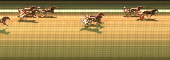 Målfoto for løp 6 på bane KL den 26.10.2017