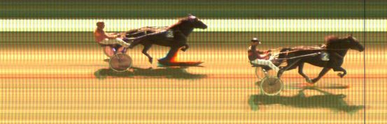 Målfoto for løp 2 på bane KL den 02.11.2017