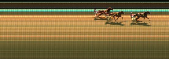 Målfoto for løp 1 på bane KL den 09.11.2017