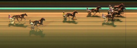 Målfoto for løp 3 på bane KL den 09.11.2017