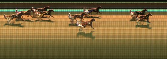 Målfoto for løp 6 på bane KL den 09.11.2017