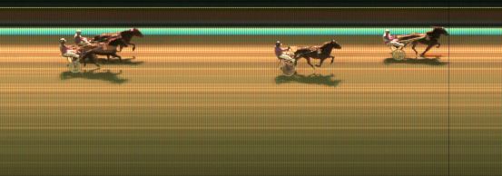 Målfoto for løp 8 på bane KL den 09.11.2017